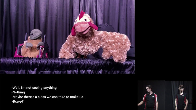 DON'T JUST LOOK puppet show by HMTC